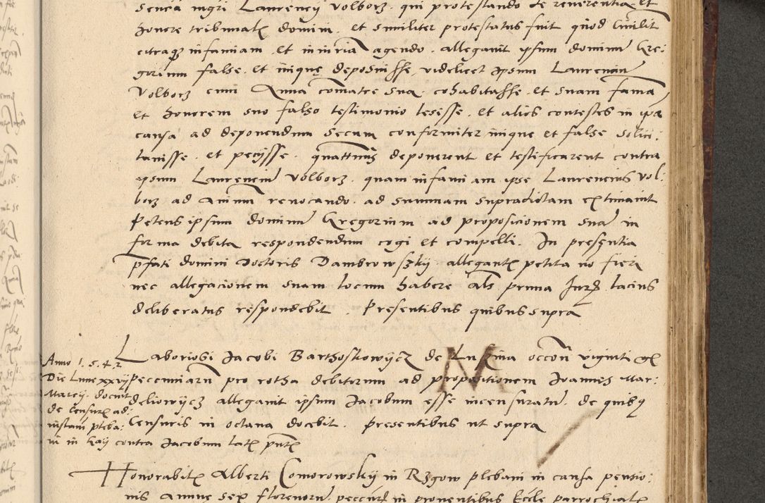 Zdjęcie nr 434 dla obiektu archiwalnego: Acta actorum causarum, sentenciarum et obligationum coram reverendo patre domino Paulo Crassowski Warscheviensi et Omnium Sanctorum preposito, canonico et officiali in spiritualibus generali Cracoviensi ad annum Domini millesimum quingentesimum quadragesimum primum, cuius indicio est quatuor decima, pontificatu (sic!) sanctissimi in Christo patris et domini nostri domini Pauli divina providencia pape tercii,, anno septimo, a die ac mense infrascriptis feliciter continuantur