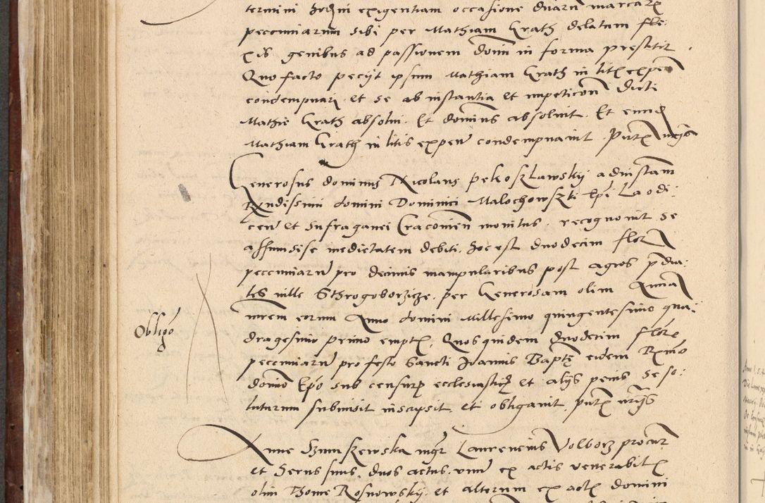 Zdjęcie nr 433 dla obiektu archiwalnego: Acta actorum causarum, sentenciarum et obligationum coram reverendo patre domino Paulo Crassowski Warscheviensi et Omnium Sanctorum preposito, canonico et officiali in spiritualibus generali Cracoviensi ad annum Domini millesimum quingentesimum quadragesimum primum, cuius indicio est quatuor decima, pontificatu (sic!) sanctissimi in Christo patris et domini nostri domini Pauli divina providencia pape tercii,, anno septimo, a die ac mense infrascriptis feliciter continuantur