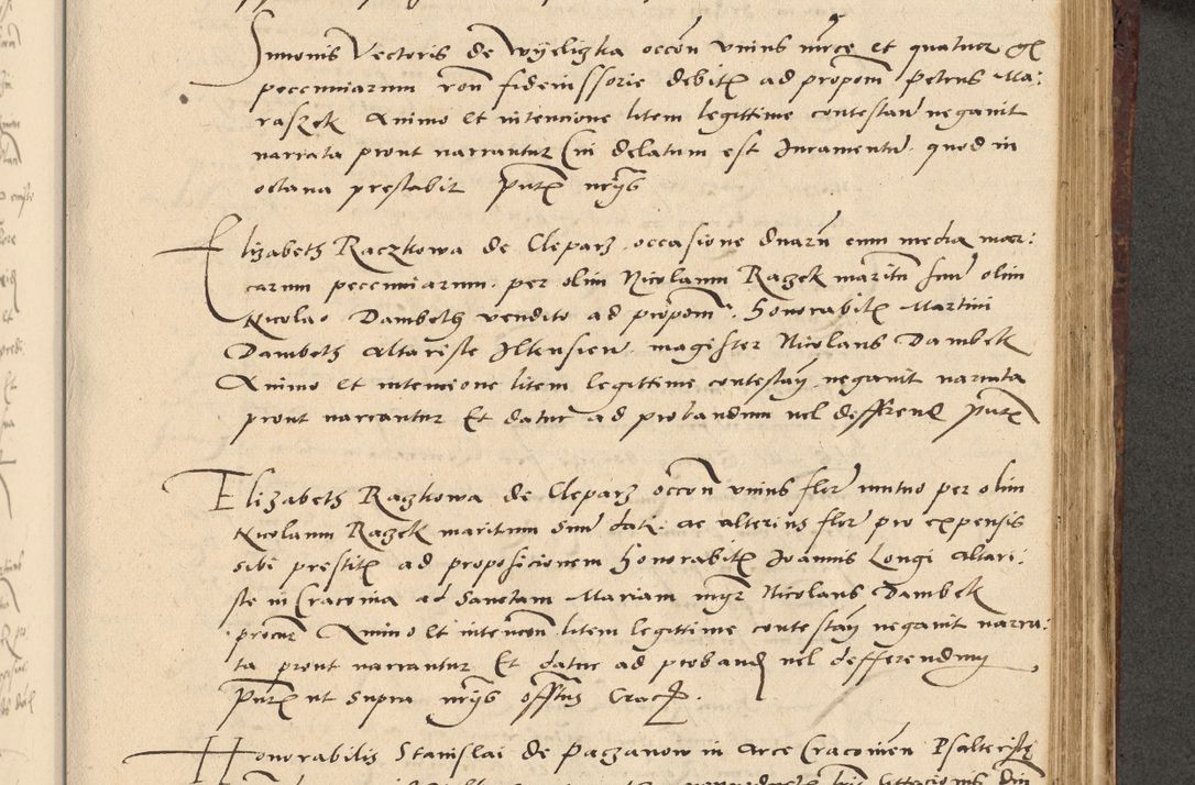 Zdjęcie nr 432 dla obiektu archiwalnego: Acta actorum causarum, sentenciarum et obligationum coram reverendo patre domino Paulo Crassowski Warscheviensi et Omnium Sanctorum preposito, canonico et officiali in spiritualibus generali Cracoviensi ad annum Domini millesimum quingentesimum quadragesimum primum, cuius indicio est quatuor decima, pontificatu (sic!) sanctissimi in Christo patris et domini nostri domini Pauli divina providencia pape tercii,, anno septimo, a die ac mense infrascriptis feliciter continuantur