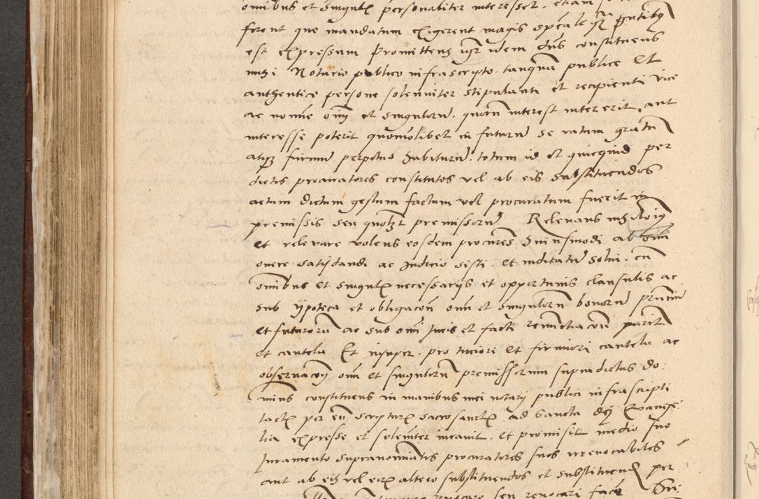 Zdjęcie nr 413 dla obiektu archiwalnego: Acta actorum causarum, sentenciarum et obligationum coram reverendo patre domino Paulo Crassowski Warscheviensi et Omnium Sanctorum preposito, canonico et officiali in spiritualibus generali Cracoviensi ad annum Domini millesimum quingentesimum quadragesimum primum, cuius indicio est quatuor decima, pontificatu (sic!) sanctissimi in Christo patris et domini nostri domini Pauli divina providencia pape tercii,, anno septimo, a die ac mense infrascriptis feliciter continuantur