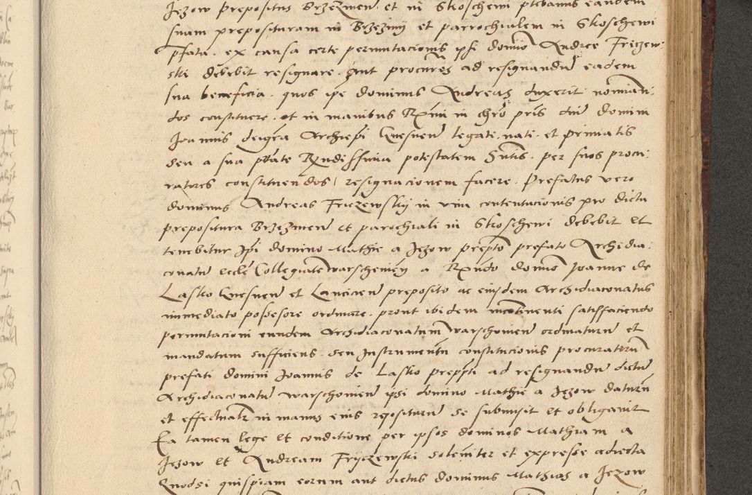 Zdjęcie nr 410 dla obiektu archiwalnego: Acta actorum causarum, sentenciarum et obligationum coram reverendo patre domino Paulo Crassowski Warscheviensi et Omnium Sanctorum preposito, canonico et officiali in spiritualibus generali Cracoviensi ad annum Domini millesimum quingentesimum quadragesimum primum, cuius indicio est quatuor decima, pontificatu (sic!) sanctissimi in Christo patris et domini nostri domini Pauli divina providencia pape tercii,, anno septimo, a die ac mense infrascriptis feliciter continuantur