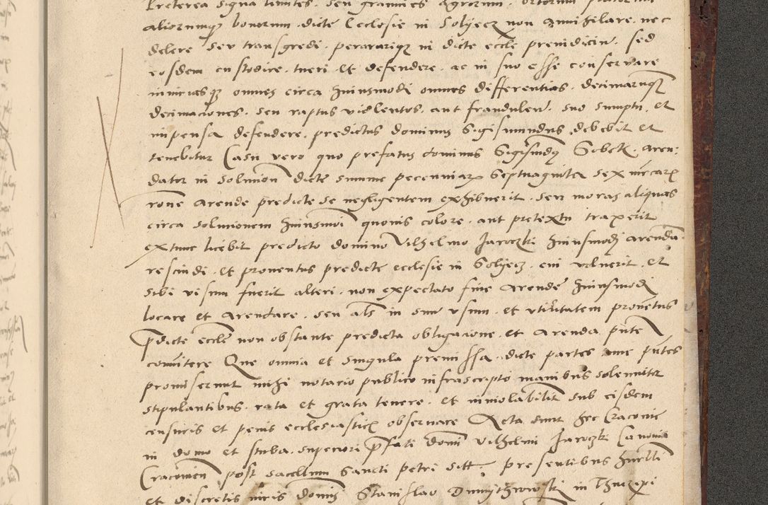 Zdjęcie nr 784 dla obiektu archiwalnego: Acta actorum causarum, sentenciarum et obligationum coram reverendo patre domino Paulo Crassowski Warscheviensi et Omnium Sanctorum preposito, canonico et officiali in spiritualibus generali Cracoviensi ad annum Domini millesimum quingentesimum quadragesimum primum, cuius indicio est quatuor decima, pontificatu (sic!) sanctissimi in Christo patris et domini nostri domini Pauli divina providencia pape tercii,, anno septimo, a die ac mense infrascriptis feliciter continuantur