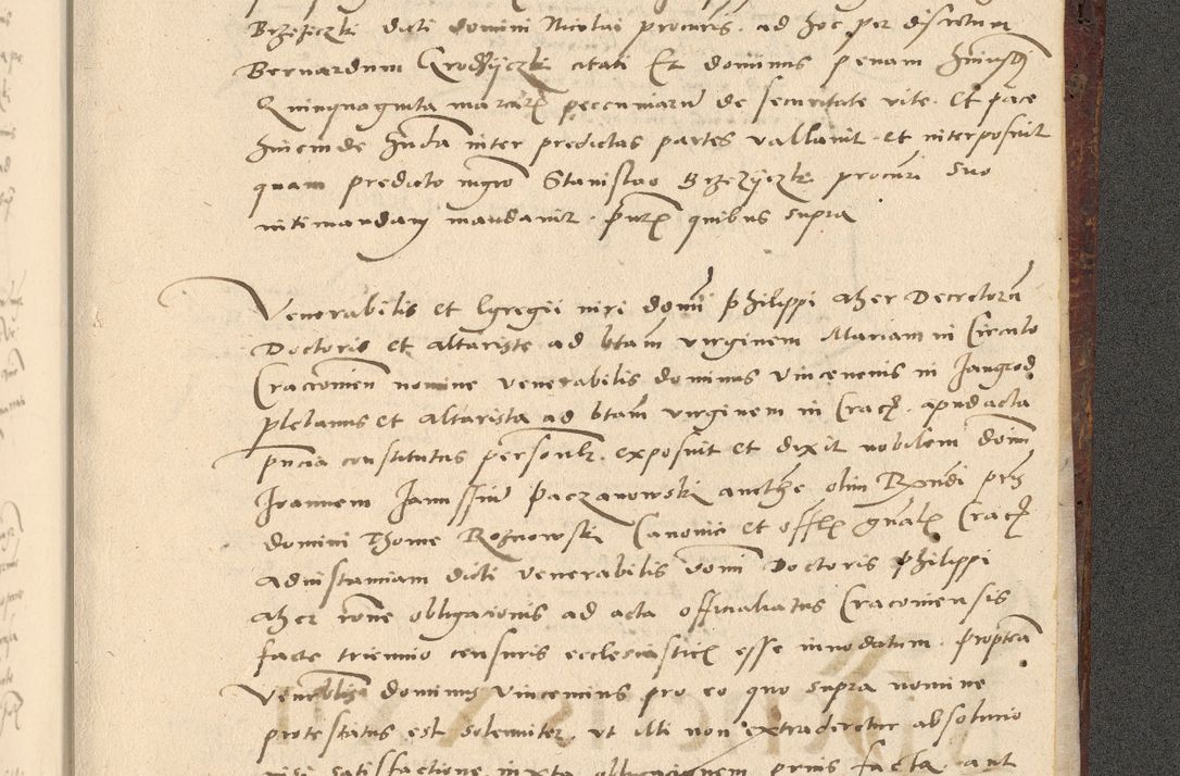 Zdjęcie nr 780 dla obiektu archiwalnego: Acta actorum causarum, sentenciarum et obligationum coram reverendo patre domino Paulo Crassowski Warscheviensi et Omnium Sanctorum preposito, canonico et officiali in spiritualibus generali Cracoviensi ad annum Domini millesimum quingentesimum quadragesimum primum, cuius indicio est quatuor decima, pontificatu (sic!) sanctissimi in Christo patris et domini nostri domini Pauli divina providencia pape tercii,, anno septimo, a die ac mense infrascriptis feliciter continuantur