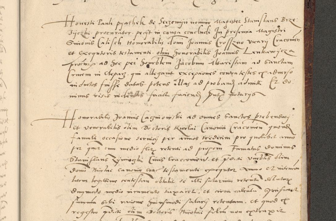 Zdjęcie nr 778 dla obiektu archiwalnego: Acta actorum causarum, sentenciarum et obligationum coram reverendo patre domino Paulo Crassowski Warscheviensi et Omnium Sanctorum preposito, canonico et officiali in spiritualibus generali Cracoviensi ad annum Domini millesimum quingentesimum quadragesimum primum, cuius indicio est quatuor decima, pontificatu (sic!) sanctissimi in Christo patris et domini nostri domini Pauli divina providencia pape tercii,, anno septimo, a die ac mense infrascriptis feliciter continuantur