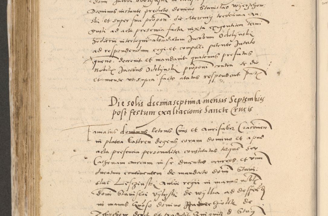 Zdjęcie nr 773 dla obiektu archiwalnego: Acta actorum causarum, sentenciarum et obligationum coram reverendo patre domino Paulo Crassowski Warscheviensi et Omnium Sanctorum preposito, canonico et officiali in spiritualibus generali Cracoviensi ad annum Domini millesimum quingentesimum quadragesimum primum, cuius indicio est quatuor decima, pontificatu (sic!) sanctissimi in Christo patris et domini nostri domini Pauli divina providencia pape tercii,, anno septimo, a die ac mense infrascriptis feliciter continuantur
