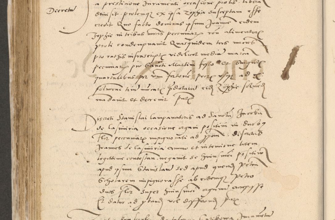 Zdjęcie nr 771 dla obiektu archiwalnego: Acta actorum causarum, sentenciarum et obligationum coram reverendo patre domino Paulo Crassowski Warscheviensi et Omnium Sanctorum preposito, canonico et officiali in spiritualibus generali Cracoviensi ad annum Domini millesimum quingentesimum quadragesimum primum, cuius indicio est quatuor decima, pontificatu (sic!) sanctissimi in Christo patris et domini nostri domini Pauli divina providencia pape tercii,, anno septimo, a die ac mense infrascriptis feliciter continuantur