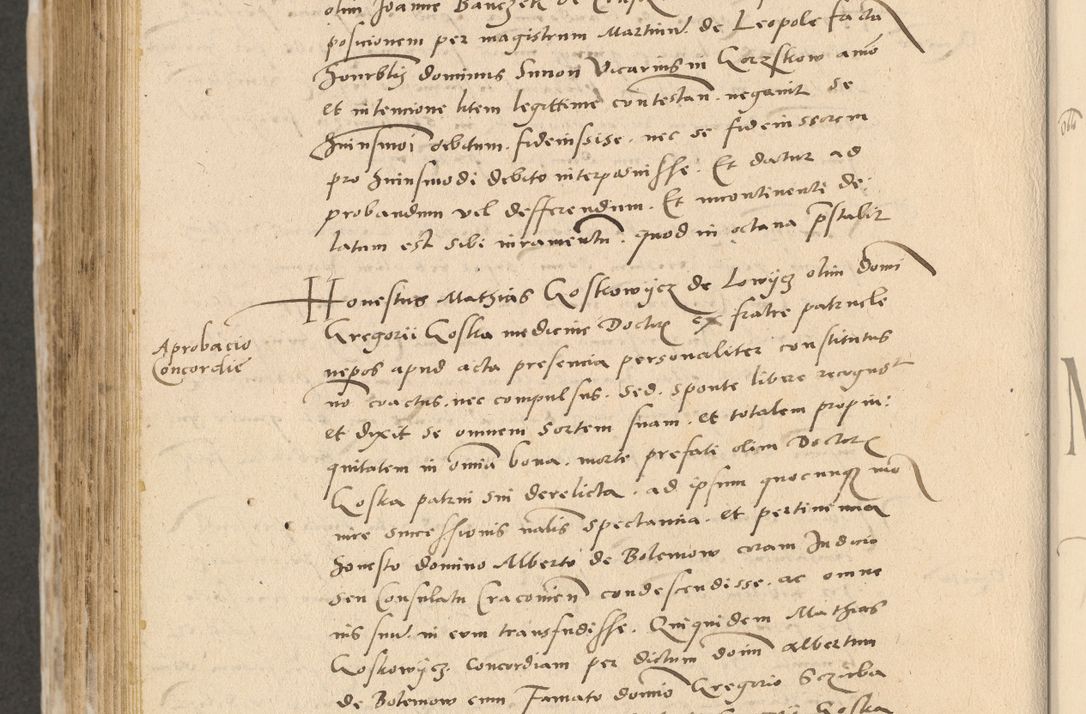 Zdjęcie nr 765 dla obiektu archiwalnego: Acta actorum causarum, sentenciarum et obligationum coram reverendo patre domino Paulo Crassowski Warscheviensi et Omnium Sanctorum preposito, canonico et officiali in spiritualibus generali Cracoviensi ad annum Domini millesimum quingentesimum quadragesimum primum, cuius indicio est quatuor decima, pontificatu (sic!) sanctissimi in Christo patris et domini nostri domini Pauli divina providencia pape tercii,, anno septimo, a die ac mense infrascriptis feliciter continuantur