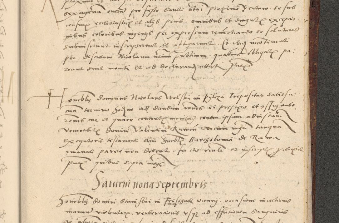 Zdjęcie nr 762 dla obiektu archiwalnego: Acta actorum causarum, sentenciarum et obligationum coram reverendo patre domino Paulo Crassowski Warscheviensi et Omnium Sanctorum preposito, canonico et officiali in spiritualibus generali Cracoviensi ad annum Domini millesimum quingentesimum quadragesimum primum, cuius indicio est quatuor decima, pontificatu (sic!) sanctissimi in Christo patris et domini nostri domini Pauli divina providencia pape tercii,, anno septimo, a die ac mense infrascriptis feliciter continuantur