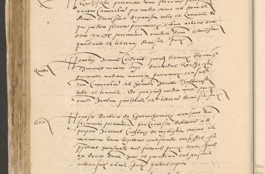 Zdjęcie nr 757 dla obiektu archiwalnego: Acta actorum causarum, sentenciarum et obligationum coram reverendo patre domino Paulo Crassowski Warscheviensi et Omnium Sanctorum preposito, canonico et officiali in spiritualibus generali Cracoviensi ad annum Domini millesimum quingentesimum quadragesimum primum, cuius indicio est quatuor decima, pontificatu (sic!) sanctissimi in Christo patris et domini nostri domini Pauli divina providencia pape tercii,, anno septimo, a die ac mense infrascriptis feliciter continuantur