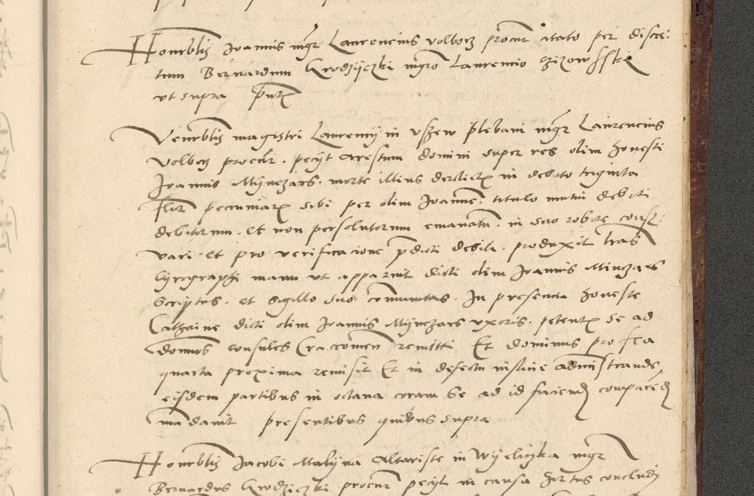 Zdjęcie nr 756 dla obiektu archiwalnego: Acta actorum causarum, sentenciarum et obligationum coram reverendo patre domino Paulo Crassowski Warscheviensi et Omnium Sanctorum preposito, canonico et officiali in spiritualibus generali Cracoviensi ad annum Domini millesimum quingentesimum quadragesimum primum, cuius indicio est quatuor decima, pontificatu (sic!) sanctissimi in Christo patris et domini nostri domini Pauli divina providencia pape tercii,, anno septimo, a die ac mense infrascriptis feliciter continuantur