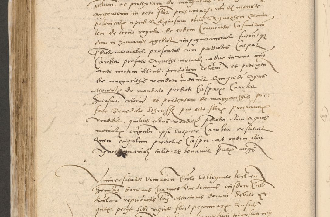 Zdjęcie nr 751 dla obiektu archiwalnego: Acta actorum causarum, sentenciarum et obligationum coram reverendo patre domino Paulo Crassowski Warscheviensi et Omnium Sanctorum preposito, canonico et officiali in spiritualibus generali Cracoviensi ad annum Domini millesimum quingentesimum quadragesimum primum, cuius indicio est quatuor decima, pontificatu (sic!) sanctissimi in Christo patris et domini nostri domini Pauli divina providencia pape tercii,, anno septimo, a die ac mense infrascriptis feliciter continuantur