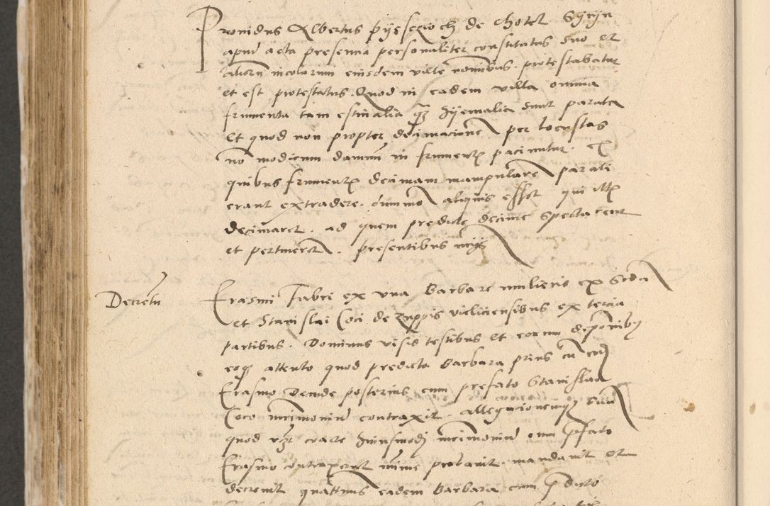 Zdjęcie nr 753 dla obiektu archiwalnego: Acta actorum causarum, sentenciarum et obligationum coram reverendo patre domino Paulo Crassowski Warscheviensi et Omnium Sanctorum preposito, canonico et officiali in spiritualibus generali Cracoviensi ad annum Domini millesimum quingentesimum quadragesimum primum, cuius indicio est quatuor decima, pontificatu (sic!) sanctissimi in Christo patris et domini nostri domini Pauli divina providencia pape tercii,, anno septimo, a die ac mense infrascriptis feliciter continuantur