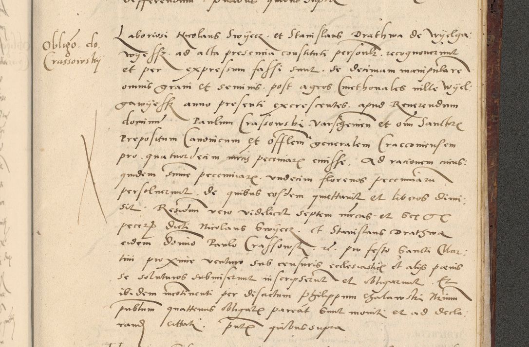 Zdjęcie nr 744 dla obiektu archiwalnego: Acta actorum causarum, sentenciarum et obligationum coram reverendo patre domino Paulo Crassowski Warscheviensi et Omnium Sanctorum preposito, canonico et officiali in spiritualibus generali Cracoviensi ad annum Domini millesimum quingentesimum quadragesimum primum, cuius indicio est quatuor decima, pontificatu (sic!) sanctissimi in Christo patris et domini nostri domini Pauli divina providencia pape tercii,, anno septimo, a die ac mense infrascriptis feliciter continuantur