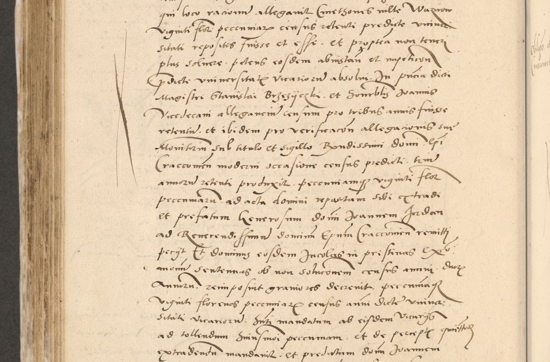 Zdjęcie nr 743 dla obiektu archiwalnego: Acta actorum causarum, sentenciarum et obligationum coram reverendo patre domino Paulo Crassowski Warscheviensi et Omnium Sanctorum preposito, canonico et officiali in spiritualibus generali Cracoviensi ad annum Domini millesimum quingentesimum quadragesimum primum, cuius indicio est quatuor decima, pontificatu (sic!) sanctissimi in Christo patris et domini nostri domini Pauli divina providencia pape tercii,, anno septimo, a die ac mense infrascriptis feliciter continuantur