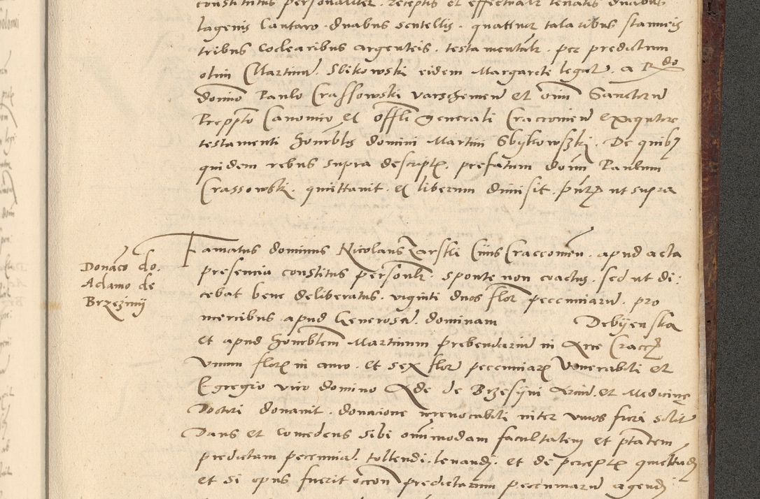 Zdjęcie nr 734 dla obiektu archiwalnego: Acta actorum causarum, sentenciarum et obligationum coram reverendo patre domino Paulo Crassowski Warscheviensi et Omnium Sanctorum preposito, canonico et officiali in spiritualibus generali Cracoviensi ad annum Domini millesimum quingentesimum quadragesimum primum, cuius indicio est quatuor decima, pontificatu (sic!) sanctissimi in Christo patris et domini nostri domini Pauli divina providencia pape tercii,, anno septimo, a die ac mense infrascriptis feliciter continuantur