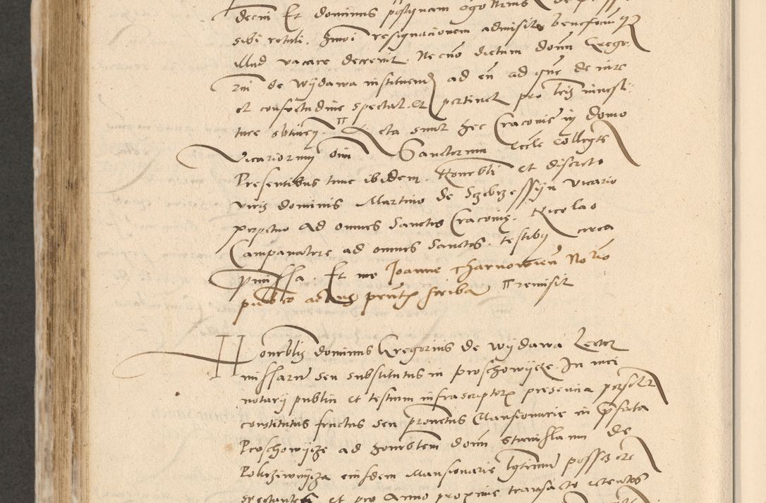 Zdjęcie nr 713 dla obiektu archiwalnego: Acta actorum causarum, sentenciarum et obligationum coram reverendo patre domino Paulo Crassowski Warscheviensi et Omnium Sanctorum preposito, canonico et officiali in spiritualibus generali Cracoviensi ad annum Domini millesimum quingentesimum quadragesimum primum, cuius indicio est quatuor decima, pontificatu (sic!) sanctissimi in Christo patris et domini nostri domini Pauli divina providencia pape tercii,, anno septimo, a die ac mense infrascriptis feliciter continuantur