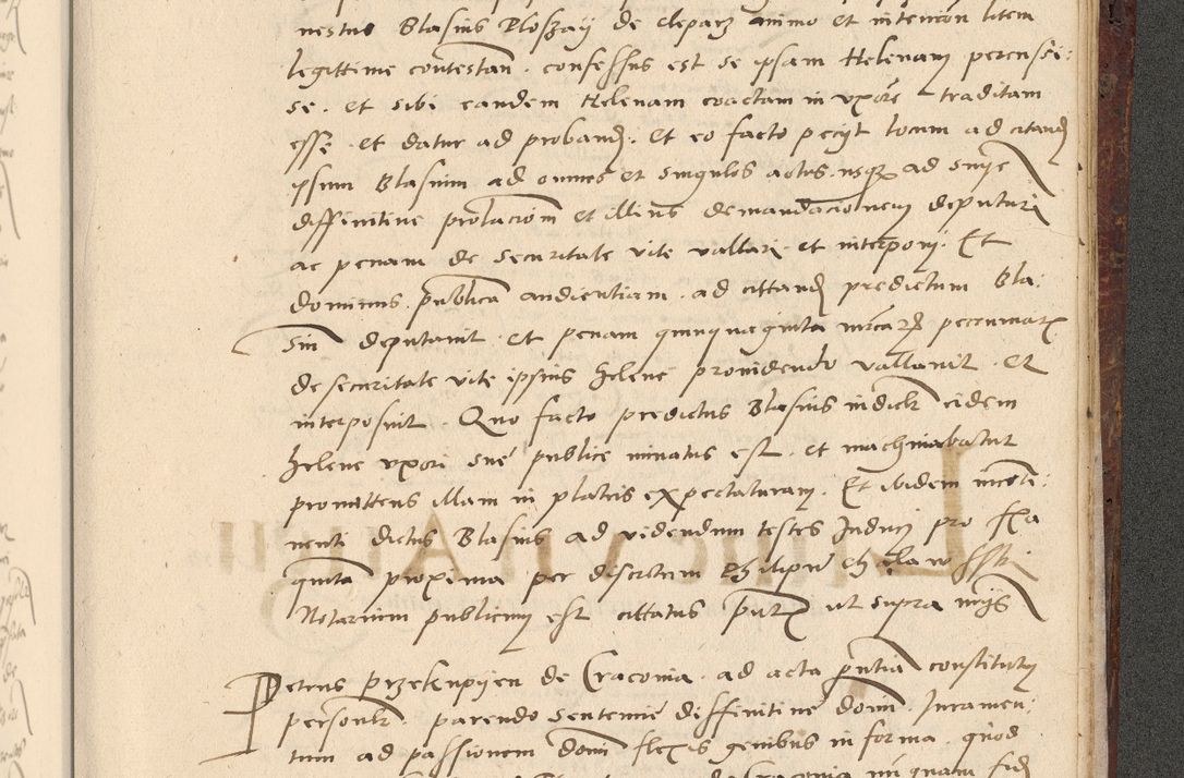 Zdjęcie nr 714 dla obiektu archiwalnego: Acta actorum causarum, sentenciarum et obligationum coram reverendo patre domino Paulo Crassowski Warscheviensi et Omnium Sanctorum preposito, canonico et officiali in spiritualibus generali Cracoviensi ad annum Domini millesimum quingentesimum quadragesimum primum, cuius indicio est quatuor decima, pontificatu (sic!) sanctissimi in Christo patris et domini nostri domini Pauli divina providencia pape tercii,, anno septimo, a die ac mense infrascriptis feliciter continuantur