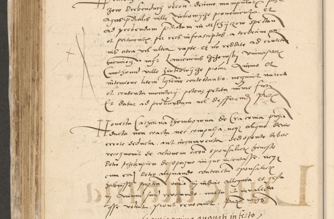 Zdjęcie nr 707 dla obiektu archiwalnego: Acta actorum causarum, sentenciarum et obligationum coram reverendo patre domino Paulo Crassowski Warscheviensi et Omnium Sanctorum preposito, canonico et officiali in spiritualibus generali Cracoviensi ad annum Domini millesimum quingentesimum quadragesimum primum, cuius indicio est quatuor decima, pontificatu (sic!) sanctissimi in Christo patris et domini nostri domini Pauli divina providencia pape tercii,, anno septimo, a die ac mense infrascriptis feliciter continuantur