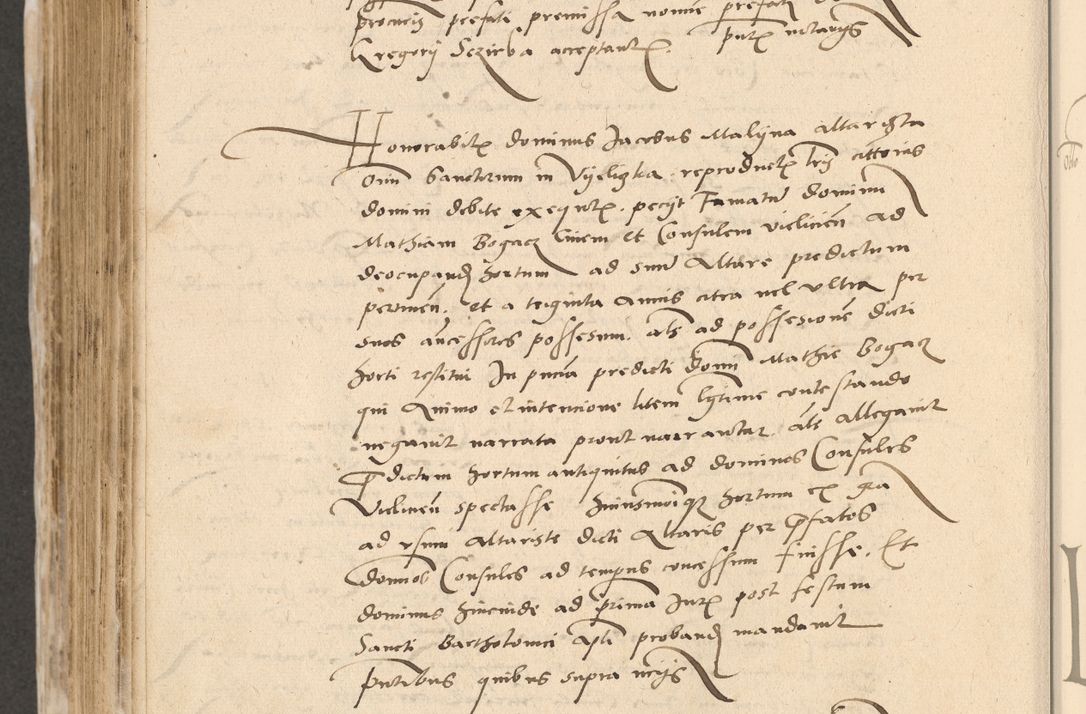 Zdjęcie nr 705 dla obiektu archiwalnego: Acta actorum causarum, sentenciarum et obligationum coram reverendo patre domino Paulo Crassowski Warscheviensi et Omnium Sanctorum preposito, canonico et officiali in spiritualibus generali Cracoviensi ad annum Domini millesimum quingentesimum quadragesimum primum, cuius indicio est quatuor decima, pontificatu (sic!) sanctissimi in Christo patris et domini nostri domini Pauli divina providencia pape tercii,, anno septimo, a die ac mense infrascriptis feliciter continuantur