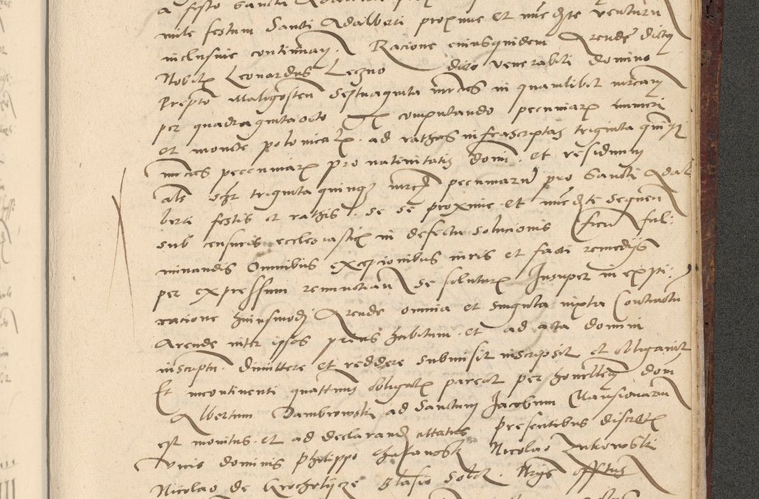 Zdjęcie nr 702 dla obiektu archiwalnego: Acta actorum causarum, sentenciarum et obligationum coram reverendo patre domino Paulo Crassowski Warscheviensi et Omnium Sanctorum preposito, canonico et officiali in spiritualibus generali Cracoviensi ad annum Domini millesimum quingentesimum quadragesimum primum, cuius indicio est quatuor decima, pontificatu (sic!) sanctissimi in Christo patris et domini nostri domini Pauli divina providencia pape tercii,, anno septimo, a die ac mense infrascriptis feliciter continuantur