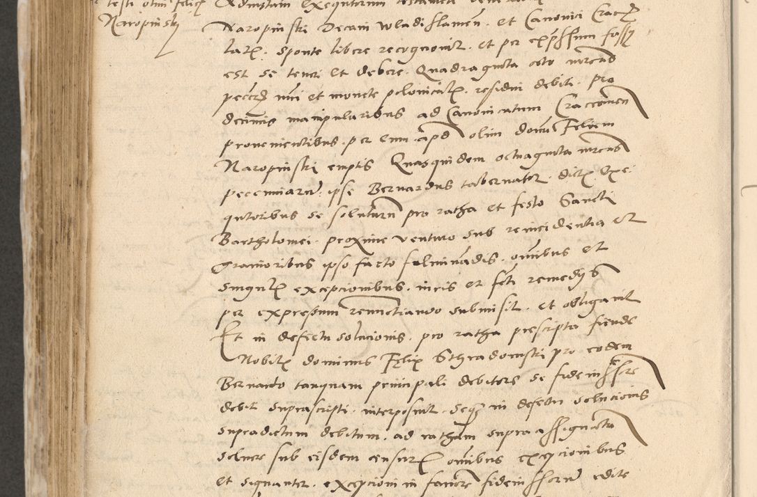 Zdjęcie nr 697 dla obiektu archiwalnego: Acta actorum causarum, sentenciarum et obligationum coram reverendo patre domino Paulo Crassowski Warscheviensi et Omnium Sanctorum preposito, canonico et officiali in spiritualibus generali Cracoviensi ad annum Domini millesimum quingentesimum quadragesimum primum, cuius indicio est quatuor decima, pontificatu (sic!) sanctissimi in Christo patris et domini nostri domini Pauli divina providencia pape tercii,, anno septimo, a die ac mense infrascriptis feliciter continuantur