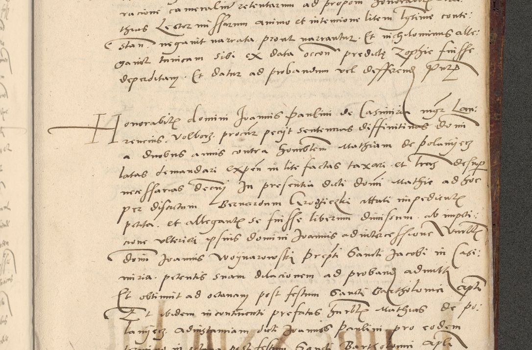 Zdjęcie nr 698 dla obiektu archiwalnego: Acta actorum causarum, sentenciarum et obligationum coram reverendo patre domino Paulo Crassowski Warscheviensi et Omnium Sanctorum preposito, canonico et officiali in spiritualibus generali Cracoviensi ad annum Domini millesimum quingentesimum quadragesimum primum, cuius indicio est quatuor decima, pontificatu (sic!) sanctissimi in Christo patris et domini nostri domini Pauli divina providencia pape tercii,, anno septimo, a die ac mense infrascriptis feliciter continuantur