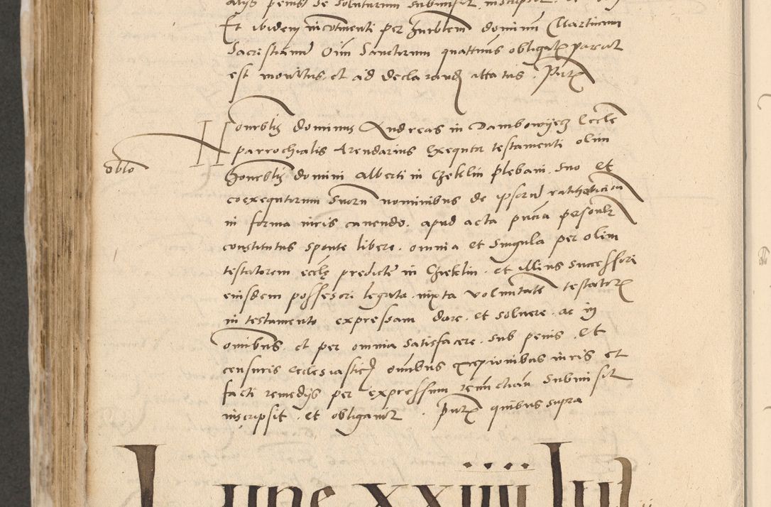 Zdjęcie nr 699 dla obiektu archiwalnego: Acta actorum causarum, sentenciarum et obligationum coram reverendo patre domino Paulo Crassowski Warscheviensi et Omnium Sanctorum preposito, canonico et officiali in spiritualibus generali Cracoviensi ad annum Domini millesimum quingentesimum quadragesimum primum, cuius indicio est quatuor decima, pontificatu (sic!) sanctissimi in Christo patris et domini nostri domini Pauli divina providencia pape tercii,, anno septimo, a die ac mense infrascriptis feliciter continuantur