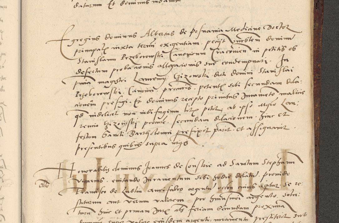 Zdjęcie nr 692 dla obiektu archiwalnego: Acta actorum causarum, sentenciarum et obligationum coram reverendo patre domino Paulo Crassowski Warscheviensi et Omnium Sanctorum preposito, canonico et officiali in spiritualibus generali Cracoviensi ad annum Domini millesimum quingentesimum quadragesimum primum, cuius indicio est quatuor decima, pontificatu (sic!) sanctissimi in Christo patris et domini nostri domini Pauli divina providencia pape tercii,, anno septimo, a die ac mense infrascriptis feliciter continuantur