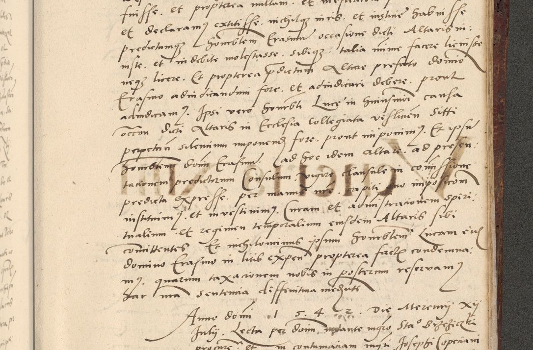 Zdjęcie nr 688 dla obiektu archiwalnego: Acta actorum causarum, sentenciarum et obligationum coram reverendo patre domino Paulo Crassowski Warscheviensi et Omnium Sanctorum preposito, canonico et officiali in spiritualibus generali Cracoviensi ad annum Domini millesimum quingentesimum quadragesimum primum, cuius indicio est quatuor decima, pontificatu (sic!) sanctissimi in Christo patris et domini nostri domini Pauli divina providencia pape tercii,, anno septimo, a die ac mense infrascriptis feliciter continuantur