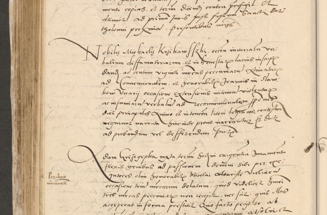 Zdjęcie nr 685 dla obiektu archiwalnego: Acta actorum causarum, sentenciarum et obligationum coram reverendo patre domino Paulo Crassowski Warscheviensi et Omnium Sanctorum preposito, canonico et officiali in spiritualibus generali Cracoviensi ad annum Domini millesimum quingentesimum quadragesimum primum, cuius indicio est quatuor decima, pontificatu (sic!) sanctissimi in Christo patris et domini nostri domini Pauli divina providencia pape tercii,, anno septimo, a die ac mense infrascriptis feliciter continuantur