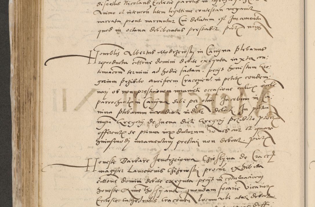 Zdjęcie nr 683 dla obiektu archiwalnego: Acta actorum causarum, sentenciarum et obligationum coram reverendo patre domino Paulo Crassowski Warscheviensi et Omnium Sanctorum preposito, canonico et officiali in spiritualibus generali Cracoviensi ad annum Domini millesimum quingentesimum quadragesimum primum, cuius indicio est quatuor decima, pontificatu (sic!) sanctissimi in Christo patris et domini nostri domini Pauli divina providencia pape tercii,, anno septimo, a die ac mense infrascriptis feliciter continuantur