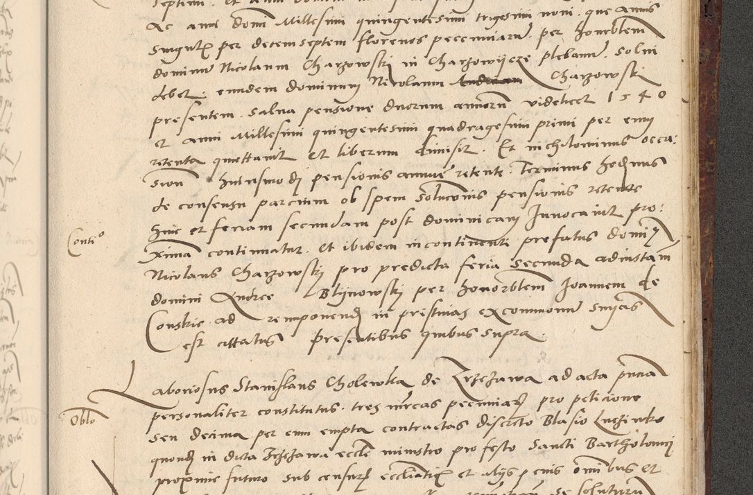 Zdjęcie nr 680 dla obiektu archiwalnego: Acta actorum causarum, sentenciarum et obligationum coram reverendo patre domino Paulo Crassowski Warscheviensi et Omnium Sanctorum preposito, canonico et officiali in spiritualibus generali Cracoviensi ad annum Domini millesimum quingentesimum quadragesimum primum, cuius indicio est quatuor decima, pontificatu (sic!) sanctissimi in Christo patris et domini nostri domini Pauli divina providencia pape tercii,, anno septimo, a die ac mense infrascriptis feliciter continuantur