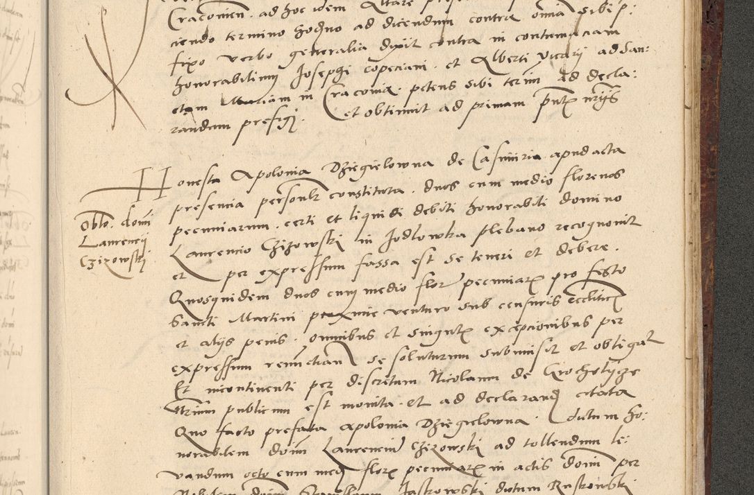 Zdjęcie nr 674 dla obiektu archiwalnego: Acta actorum causarum, sentenciarum et obligationum coram reverendo patre domino Paulo Crassowski Warscheviensi et Omnium Sanctorum preposito, canonico et officiali in spiritualibus generali Cracoviensi ad annum Domini millesimum quingentesimum quadragesimum primum, cuius indicio est quatuor decima, pontificatu (sic!) sanctissimi in Christo patris et domini nostri domini Pauli divina providencia pape tercii,, anno septimo, a die ac mense infrascriptis feliciter continuantur