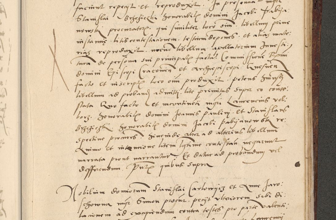 Zdjęcie nr 670 dla obiektu archiwalnego: Acta actorum causarum, sentenciarum et obligationum coram reverendo patre domino Paulo Crassowski Warscheviensi et Omnium Sanctorum preposito, canonico et officiali in spiritualibus generali Cracoviensi ad annum Domini millesimum quingentesimum quadragesimum primum, cuius indicio est quatuor decima, pontificatu (sic!) sanctissimi in Christo patris et domini nostri domini Pauli divina providencia pape tercii,, anno septimo, a die ac mense infrascriptis feliciter continuantur