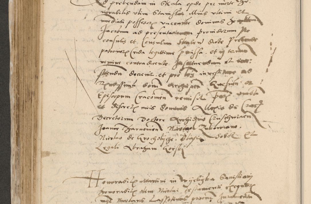 Zdjęcie nr 669 dla obiektu archiwalnego: Acta actorum causarum, sentenciarum et obligationum coram reverendo patre domino Paulo Crassowski Warscheviensi et Omnium Sanctorum preposito, canonico et officiali in spiritualibus generali Cracoviensi ad annum Domini millesimum quingentesimum quadragesimum primum, cuius indicio est quatuor decima, pontificatu (sic!) sanctissimi in Christo patris et domini nostri domini Pauli divina providencia pape tercii,, anno septimo, a die ac mense infrascriptis feliciter continuantur