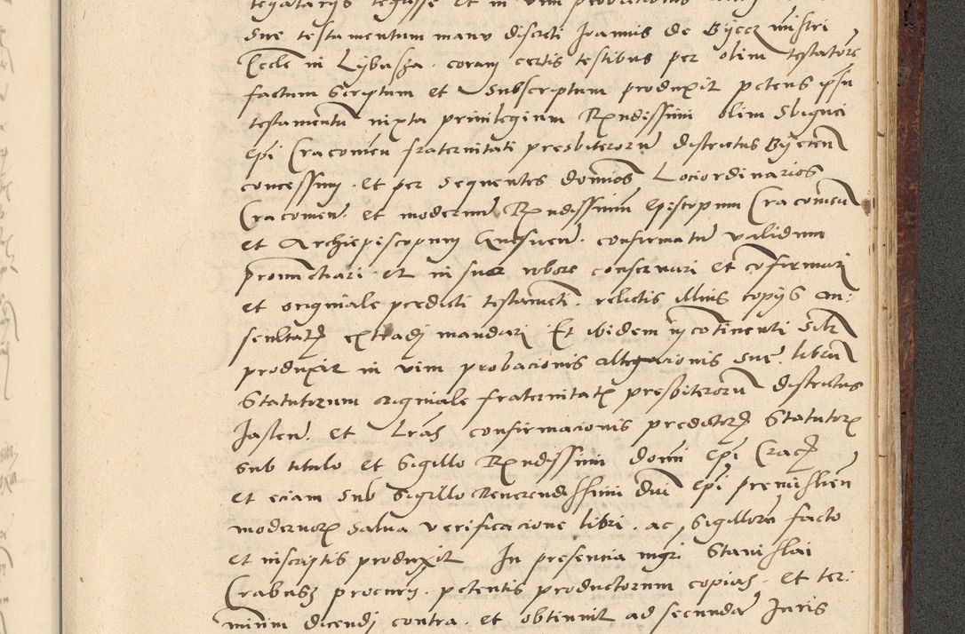 Zdjęcie nr 666 dla obiektu archiwalnego: Acta actorum causarum, sentenciarum et obligationum coram reverendo patre domino Paulo Crassowski Warscheviensi et Omnium Sanctorum preposito, canonico et officiali in spiritualibus generali Cracoviensi ad annum Domini millesimum quingentesimum quadragesimum primum, cuius indicio est quatuor decima, pontificatu (sic!) sanctissimi in Christo patris et domini nostri domini Pauli divina providencia pape tercii,, anno septimo, a die ac mense infrascriptis feliciter continuantur