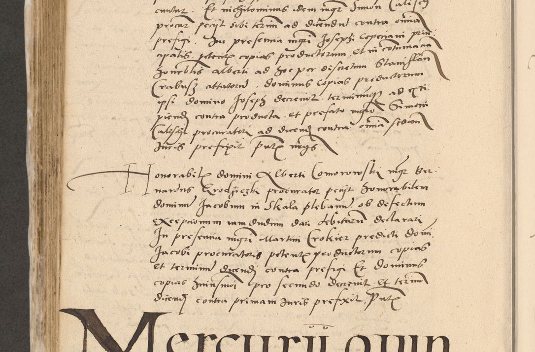 Zdjęcie nr 659 dla obiektu archiwalnego: Acta actorum causarum, sentenciarum et obligationum coram reverendo patre domino Paulo Crassowski Warscheviensi et Omnium Sanctorum preposito, canonico et officiali in spiritualibus generali Cracoviensi ad annum Domini millesimum quingentesimum quadragesimum primum, cuius indicio est quatuor decima, pontificatu (sic!) sanctissimi in Christo patris et domini nostri domini Pauli divina providencia pape tercii,, anno septimo, a die ac mense infrascriptis feliciter continuantur