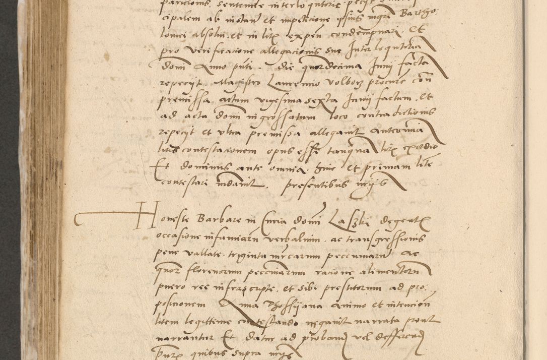 Zdjęcie nr 655 dla obiektu archiwalnego: Acta actorum causarum, sentenciarum et obligationum coram reverendo patre domino Paulo Crassowski Warscheviensi et Omnium Sanctorum preposito, canonico et officiali in spiritualibus generali Cracoviensi ad annum Domini millesimum quingentesimum quadragesimum primum, cuius indicio est quatuor decima, pontificatu (sic!) sanctissimi in Christo patris et domini nostri domini Pauli divina providencia pape tercii,, anno septimo, a die ac mense infrascriptis feliciter continuantur