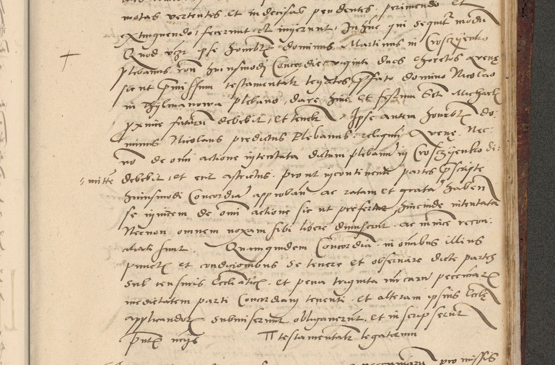 Zdjęcie nr 648 dla obiektu archiwalnego: Acta actorum causarum, sentenciarum et obligationum coram reverendo patre domino Paulo Crassowski Warscheviensi et Omnium Sanctorum preposito, canonico et officiali in spiritualibus generali Cracoviensi ad annum Domini millesimum quingentesimum quadragesimum primum, cuius indicio est quatuor decima, pontificatu (sic!) sanctissimi in Christo patris et domini nostri domini Pauli divina providencia pape tercii,, anno septimo, a die ac mense infrascriptis feliciter continuantur