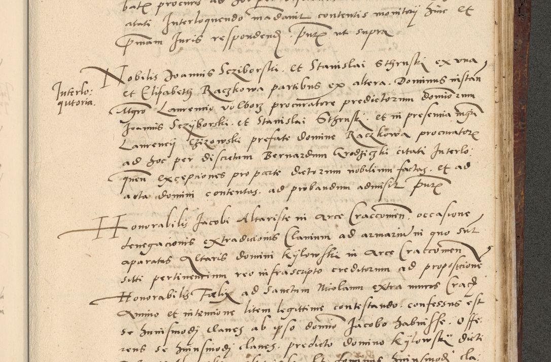 Zdjęcie nr 642 dla obiektu archiwalnego: Acta actorum causarum, sentenciarum et obligationum coram reverendo patre domino Paulo Crassowski Warscheviensi et Omnium Sanctorum preposito, canonico et officiali in spiritualibus generali Cracoviensi ad annum Domini millesimum quingentesimum quadragesimum primum, cuius indicio est quatuor decima, pontificatu (sic!) sanctissimi in Christo patris et domini nostri domini Pauli divina providencia pape tercii,, anno septimo, a die ac mense infrascriptis feliciter continuantur