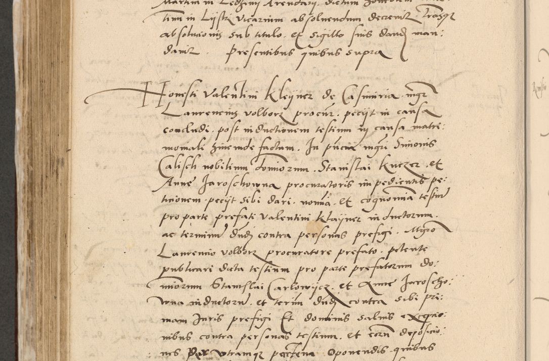 Zdjęcie nr 643 dla obiektu archiwalnego: Acta actorum causarum, sentenciarum et obligationum coram reverendo patre domino Paulo Crassowski Warscheviensi et Omnium Sanctorum preposito, canonico et officiali in spiritualibus generali Cracoviensi ad annum Domini millesimum quingentesimum quadragesimum primum, cuius indicio est quatuor decima, pontificatu (sic!) sanctissimi in Christo patris et domini nostri domini Pauli divina providencia pape tercii,, anno septimo, a die ac mense infrascriptis feliciter continuantur