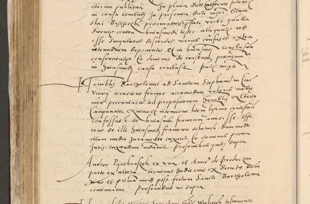 Zdjęcie nr 641 dla obiektu archiwalnego: Acta actorum causarum, sentenciarum et obligationum coram reverendo patre domino Paulo Crassowski Warscheviensi et Omnium Sanctorum preposito, canonico et officiali in spiritualibus generali Cracoviensi ad annum Domini millesimum quingentesimum quadragesimum primum, cuius indicio est quatuor decima, pontificatu (sic!) sanctissimi in Christo patris et domini nostri domini Pauli divina providencia pape tercii,, anno septimo, a die ac mense infrascriptis feliciter continuantur