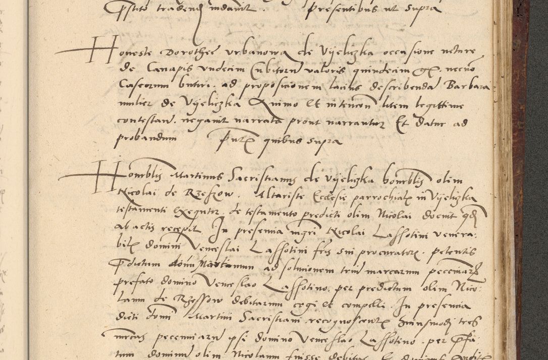 Zdjęcie nr 636 dla obiektu archiwalnego: Acta actorum causarum, sentenciarum et obligationum coram reverendo patre domino Paulo Crassowski Warscheviensi et Omnium Sanctorum preposito, canonico et officiali in spiritualibus generali Cracoviensi ad annum Domini millesimum quingentesimum quadragesimum primum, cuius indicio est quatuor decima, pontificatu (sic!) sanctissimi in Christo patris et domini nostri domini Pauli divina providencia pape tercii,, anno septimo, a die ac mense infrascriptis feliciter continuantur