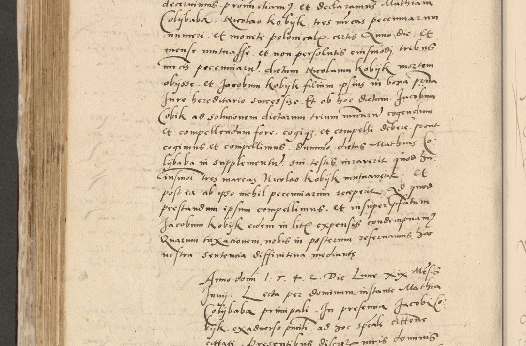 Zdjęcie nr 633 dla obiektu archiwalnego: Acta actorum causarum, sentenciarum et obligationum coram reverendo patre domino Paulo Crassowski Warscheviensi et Omnium Sanctorum preposito, canonico et officiali in spiritualibus generali Cracoviensi ad annum Domini millesimum quingentesimum quadragesimum primum, cuius indicio est quatuor decima, pontificatu (sic!) sanctissimi in Christo patris et domini nostri domini Pauli divina providencia pape tercii,, anno septimo, a die ac mense infrascriptis feliciter continuantur