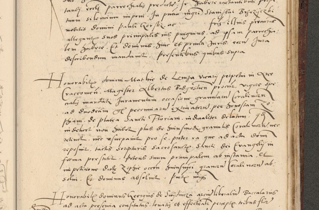 Zdjęcie nr 632 dla obiektu archiwalnego: Acta actorum causarum, sentenciarum et obligationum coram reverendo patre domino Paulo Crassowski Warscheviensi et Omnium Sanctorum preposito, canonico et officiali in spiritualibus generali Cracoviensi ad annum Domini millesimum quingentesimum quadragesimum primum, cuius indicio est quatuor decima, pontificatu (sic!) sanctissimi in Christo patris et domini nostri domini Pauli divina providencia pape tercii,, anno septimo, a die ac mense infrascriptis feliciter continuantur