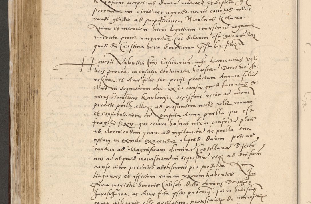 Zdjęcie nr 625 dla obiektu archiwalnego: Acta actorum causarum, sentenciarum et obligationum coram reverendo patre domino Paulo Crassowski Warscheviensi et Omnium Sanctorum preposito, canonico et officiali in spiritualibus generali Cracoviensi ad annum Domini millesimum quingentesimum quadragesimum primum, cuius indicio est quatuor decima, pontificatu (sic!) sanctissimi in Christo patris et domini nostri domini Pauli divina providencia pape tercii,, anno septimo, a die ac mense infrascriptis feliciter continuantur