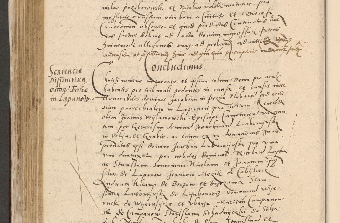 Zdjęcie nr 627 dla obiektu archiwalnego: Acta actorum causarum, sentenciarum et obligationum coram reverendo patre domino Paulo Crassowski Warscheviensi et Omnium Sanctorum preposito, canonico et officiali in spiritualibus generali Cracoviensi ad annum Domini millesimum quingentesimum quadragesimum primum, cuius indicio est quatuor decima, pontificatu (sic!) sanctissimi in Christo patris et domini nostri domini Pauli divina providencia pape tercii,, anno septimo, a die ac mense infrascriptis feliciter continuantur