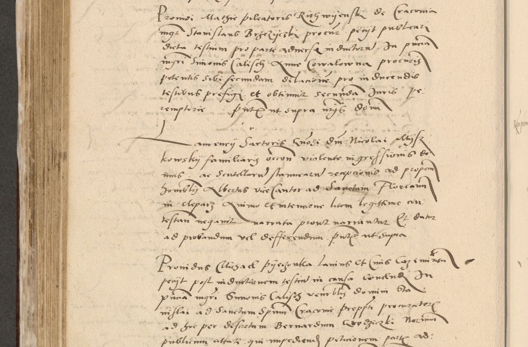 Zdjęcie nr 617 dla obiektu archiwalnego: Acta actorum causarum, sentenciarum et obligationum coram reverendo patre domino Paulo Crassowski Warscheviensi et Omnium Sanctorum preposito, canonico et officiali in spiritualibus generali Cracoviensi ad annum Domini millesimum quingentesimum quadragesimum primum, cuius indicio est quatuor decima, pontificatu (sic!) sanctissimi in Christo patris et domini nostri domini Pauli divina providencia pape tercii,, anno septimo, a die ac mense infrascriptis feliciter continuantur