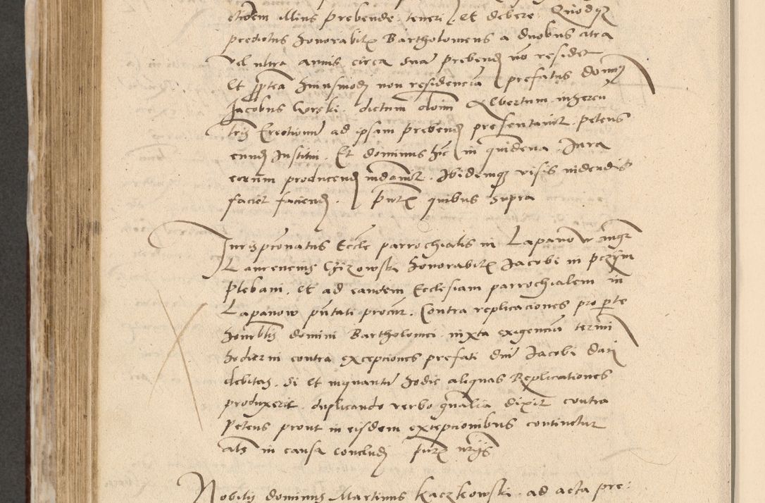 Zdjęcie nr 611 dla obiektu archiwalnego: Acta actorum causarum, sentenciarum et obligationum coram reverendo patre domino Paulo Crassowski Warscheviensi et Omnium Sanctorum preposito, canonico et officiali in spiritualibus generali Cracoviensi ad annum Domini millesimum quingentesimum quadragesimum primum, cuius indicio est quatuor decima, pontificatu (sic!) sanctissimi in Christo patris et domini nostri domini Pauli divina providencia pape tercii,, anno septimo, a die ac mense infrascriptis feliciter continuantur