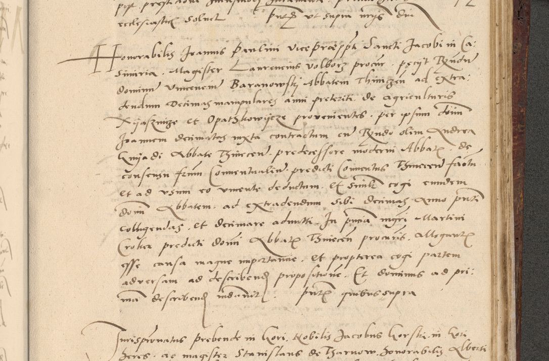 Zdjęcie nr 610 dla obiektu archiwalnego: Acta actorum causarum, sentenciarum et obligationum coram reverendo patre domino Paulo Crassowski Warscheviensi et Omnium Sanctorum preposito, canonico et officiali in spiritualibus generali Cracoviensi ad annum Domini millesimum quingentesimum quadragesimum primum, cuius indicio est quatuor decima, pontificatu (sic!) sanctissimi in Christo patris et domini nostri domini Pauli divina providencia pape tercii,, anno septimo, a die ac mense infrascriptis feliciter continuantur